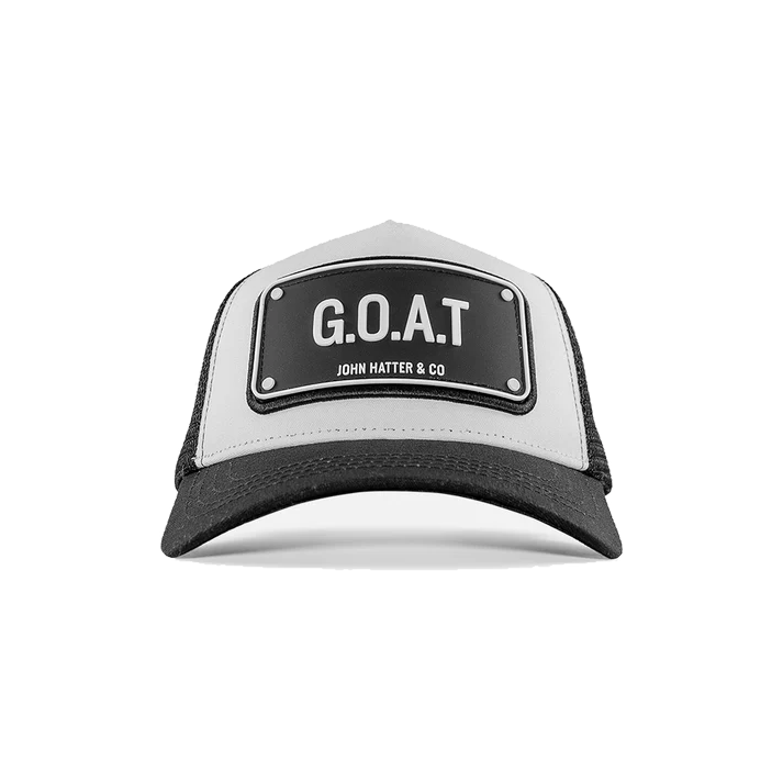 John Hatter & CO - RUBBER - G.O.A.T - BLACK WHITE