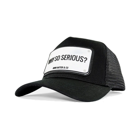John Hatter & CO - RUBBER - WHY SO SERIOUS? BLACK