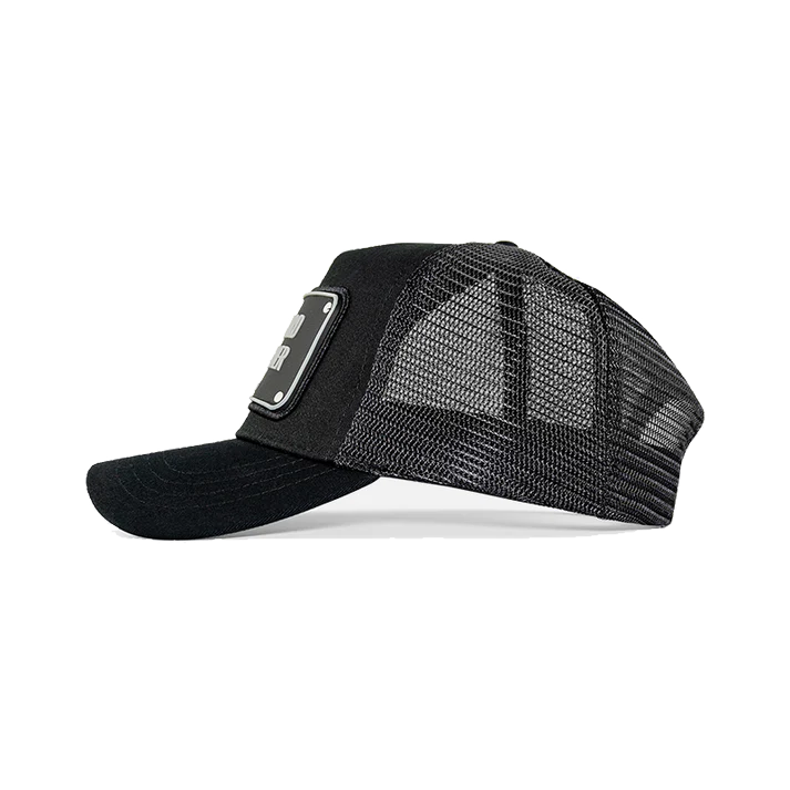 John Hatter & CO - RUBBER - WORK HARD PLAY HARDER - BLACK